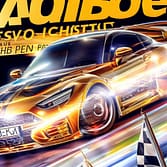 Autoweek tijdschrift aanbiedingen op deze actuele magazine aanbieding pagina. Een glimmende goude auto op de cover van een tijdschrift.